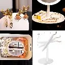 Espejo Led Touch Cosmetic Mirror Orejitas de Venado(2).webp