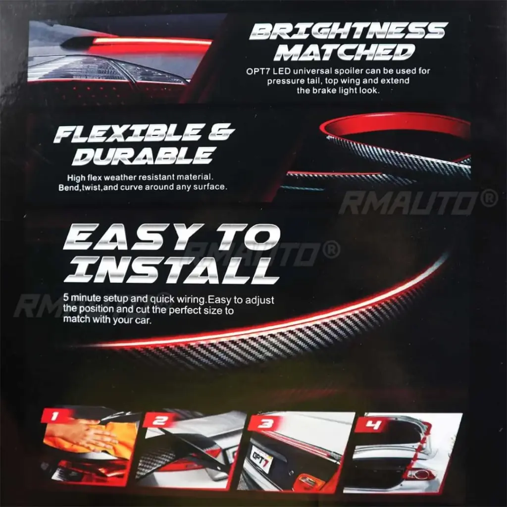 Luz Led para el Spoiler de tu Auto Secuencial.webp