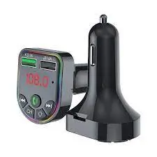 Car Bluetooth  F5Transmisor Bluetooth con Luces Led.webp