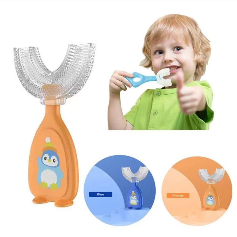 Cepillo de Dientes de Silicón para Bebés