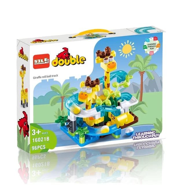 Juego de Legos de Jirafa y Tren