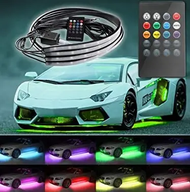 Luces Led de Chasis para Carro con Control