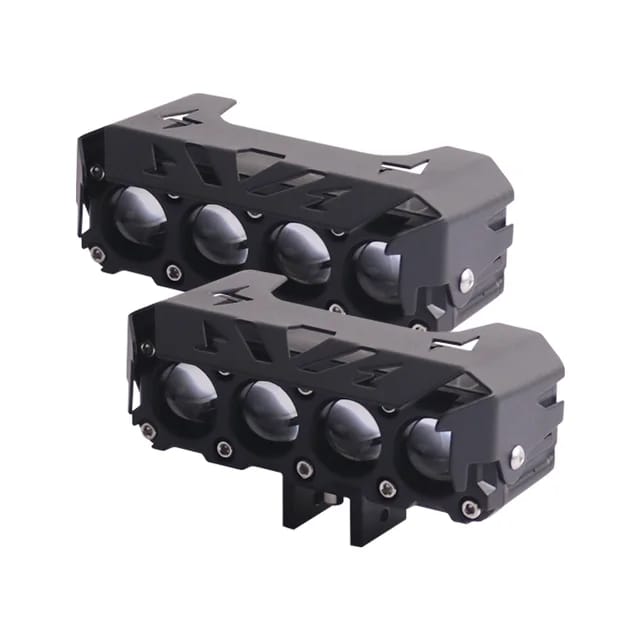 Neblineras Foco LED de 4 Lupas con Ventilador