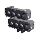 Neblineras Foco LED de 4 Lupas con Ventilador