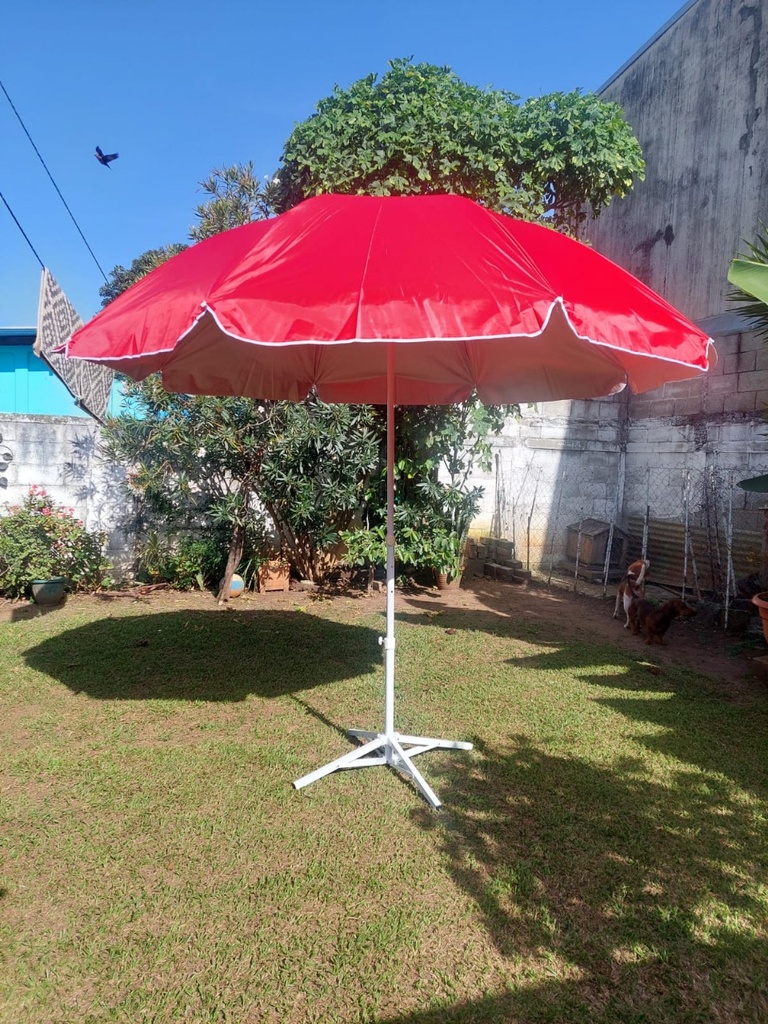 Sombrilla Comercial con Pedestal