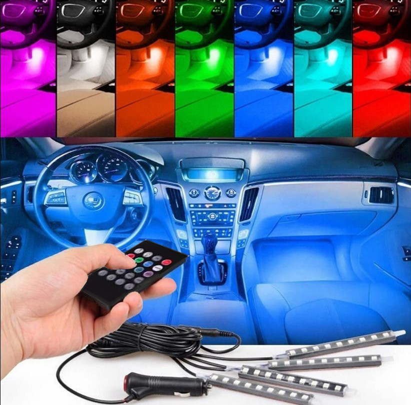 Tira Led para Interior para Carro