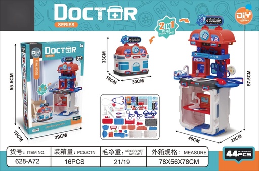 [JUG100300200006] Juego 2 en 1 de Profesiones