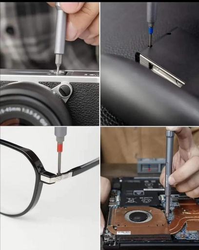 [HER100200100003] Juego de Destornilladores de Precisión