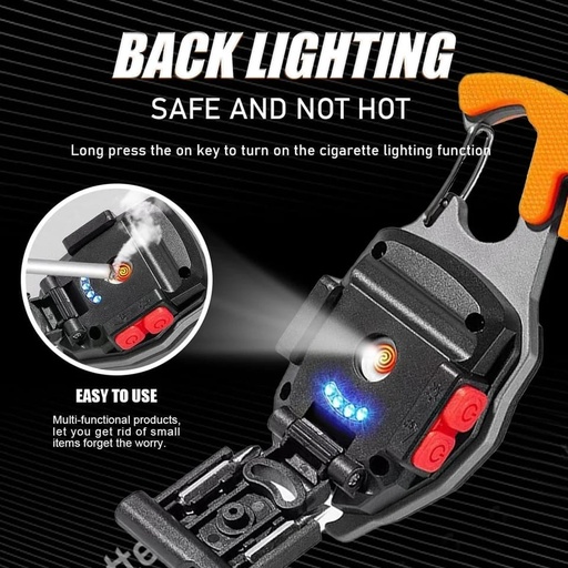 [LIN100300300007] Llavero Linterna Led Multiusos