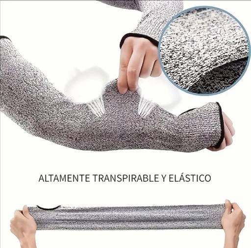 [HER100200100007] Mangas de Seguridad Anticorte