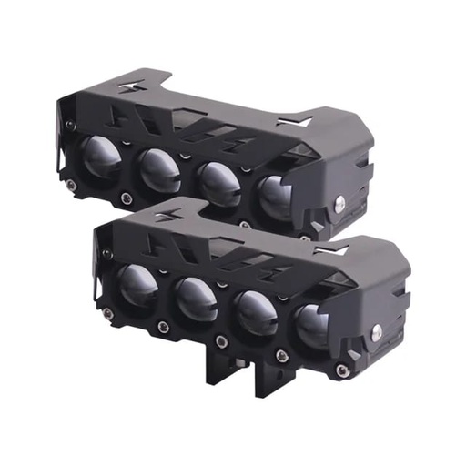 [CAR100200700014] Neblineras Foco LED de 4 Lupas con Ventilador