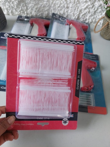 [INS100300100008] Repuesto de Plastiflechas para Etiquetadora de Ropa, 1000 unidades, 2 pulgadas