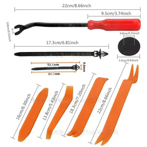 [CAR100200600024] Set de Llaves para Reparacion de Carros (grapas)