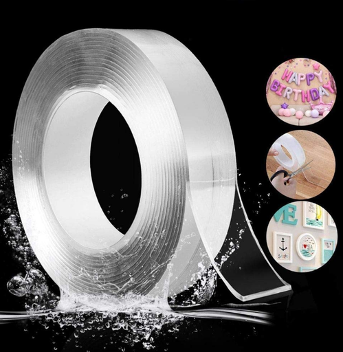 [HOG100200300033] Tape Doble Cara Reutilizable de 5 Mtrs