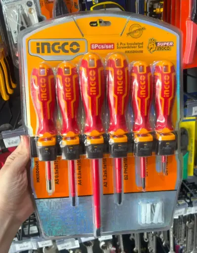 [HER100200100019] Kit de Desarmadores con Imán Para Electricista